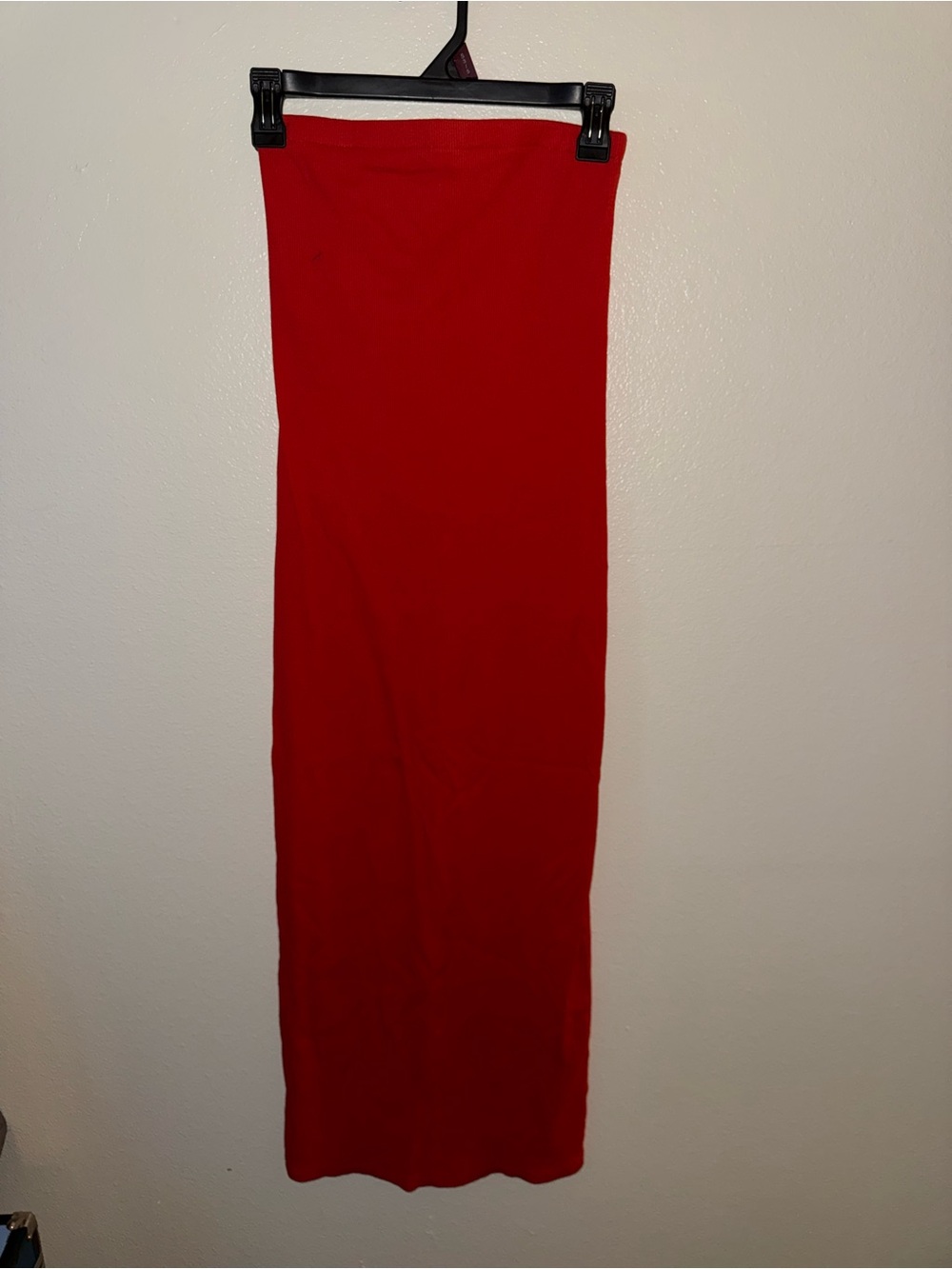 a new day Bright Red Strapless Tube Dress